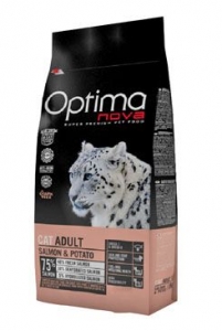 Optima Nova Cat GF Adult salmon 2kg