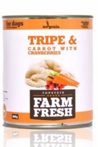 Farm Fresh Dog Tripe&Carrot with Cranberries konz 800g