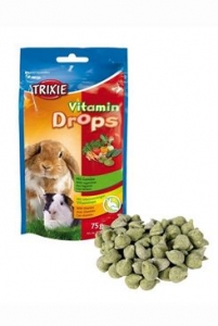 Trixie Drops se Zeleninou a vitamin Hlodavec 75g 