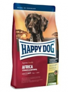Happy Dog Supreme Sensible AFRICA pštros,bramb. 4kg