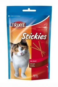 Trixie STICKIES hovězí tyčinky kočka 12ks 25g 