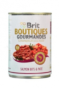 Brit Boutiques Gourmandes  Salmon Bits&Paté 400g