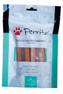 Perrito Duck&Chicken Sandwich pro psy 100g