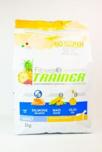 Trainer Fitness Adult M/M No Gluten Salmon Maize 3kg