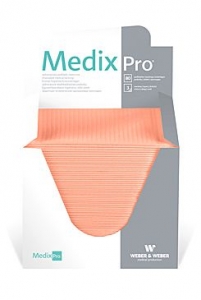 Podložka MedixPro skládaná v boxu 33x48cm, 80ks meruň.