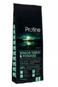 Profine Dog Senior Turkey & Potatoes 15kg