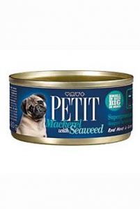 Petit Canned Mackerel with Seaweed 80g