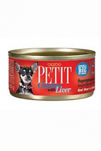 Petit Canned Chicken with Liver 80g