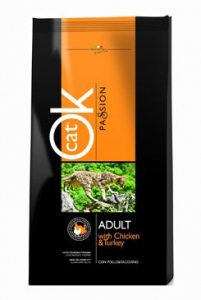 OK Cat Passion Adult Chicken Turkey 12,5kg