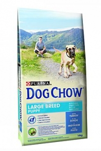 Purina Dog Chow Puppy Large Breed Turkey 14kg