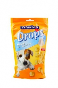 Vitakraft Dog pochoutka Drops Milk 200g
