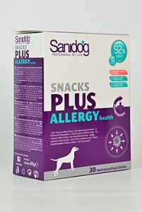 Sanidog snack allergy 30ks