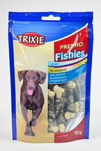 Trixie Premio FISHIES kalciová kost s rybou 100g