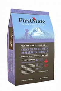 First Mate Cat Chicken Meal&Blueberries 4,54kg