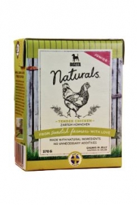 Bozita Dog Naturals Big Junior Chicken Rice Tetrapack 370g