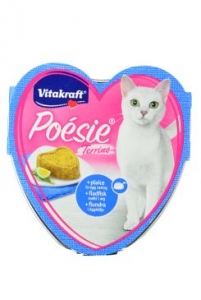Vitakraft Cat Poésie konzerva vaj.omeleta platýz 85g