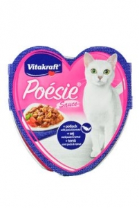 Vitakraft Cat Poésie konzerva šťáva treska,těst,rajče 85g