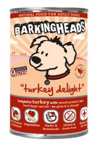 BARKING HEADS Turkey Delight konzervga 400g 