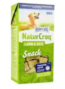 Happy Dog pochoutka Natur Snacks Lamm&Rice 350g