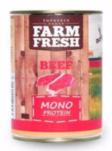 Farm Fresh Dog Monoprotein konzerva Beef 400g