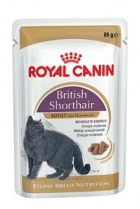 Royal Canin Breed  Feline British Short kapsa,želé 85g