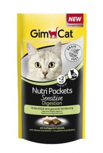 GIMCAT Nutri Pockets kuřecí maso+prebiotika 50g