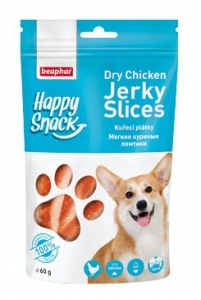 Pochoutka Happy Snack Dog kuřecí plátky 60g