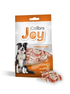 Calibra Joy Dog Chicken & Cod Sushi 80g